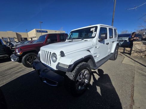 Used 2018 Jeep Wrangler Unlimited Sahara w/ Cold Weather Group image 1