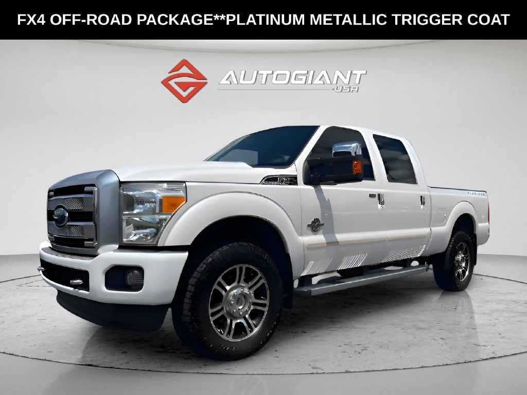 Used 2013 Ford F350 Platinum w/ FX4 Off Road Pkg AWD/4WD image 14