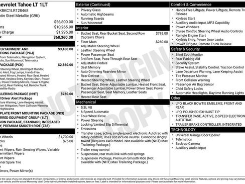 Used 2020 Chevrolet Tahoe LT image 3