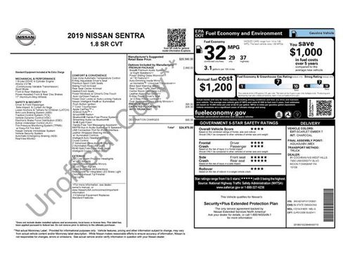 Used 2019 Nissan Sentra SR w/ Premium Package (SR) image 11