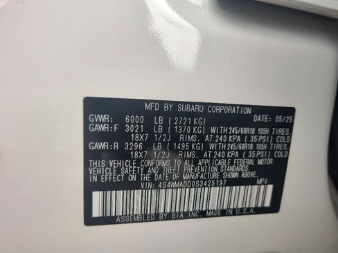 Used 2025 Subaru Ascent Premium AWD/4WD image 19