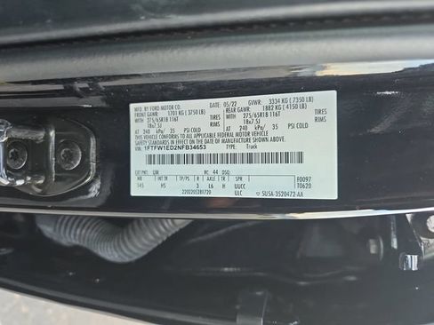 Used 2022 Ford F150 Lariat w/ Equipment Group 502A High AWD/4WD image 31