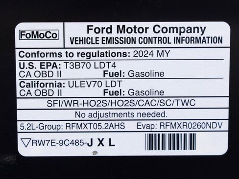 Used 2024 Ford F150 Raptor R w/ Equipment Group 803A Raptor R image 74