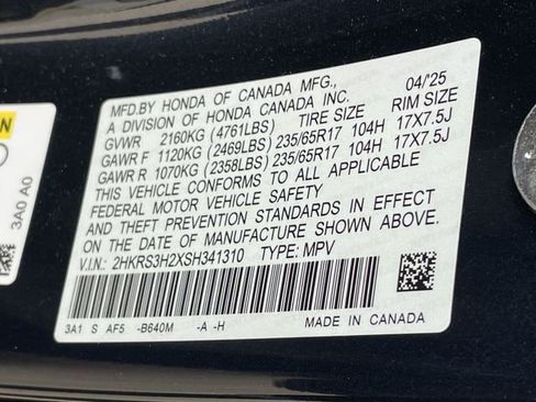 Used 2025 Honda CR-V LX image 15
