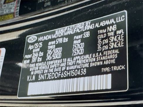 New 2025 Hyundai Santa Cruz Limited image 18