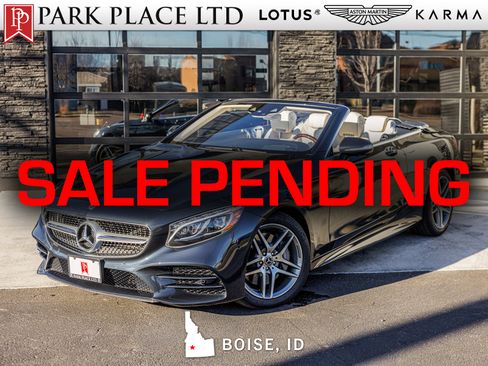 Used 2018 Mercedes-Benz S 560 Cabriolet image 1