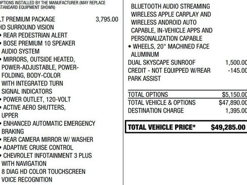 Used 2023 Chevrolet Traverse LT w/ LT Premium Package AWD/4WD image 2