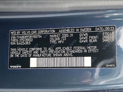 Used 2024 Volvo XC90 B6 Ultimate w/ Protection Package Premier image 35