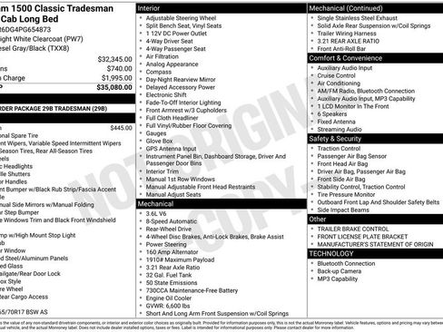 Used 2023 RAM 1500 Tradesman RWD image 16