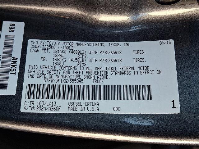 Used 2016 Toyota Tundra Limited w/ Limited Premium Package AWD/4WD image 27