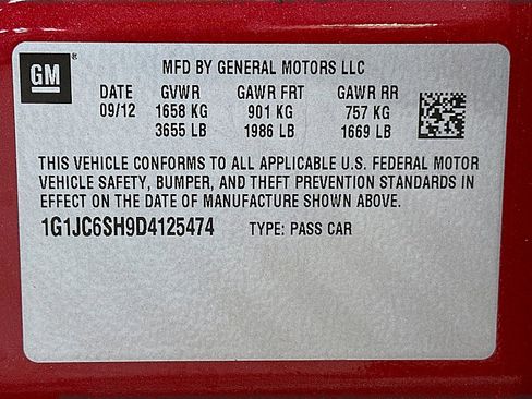 Used 2013 Chevrolet Sonic LT image 27