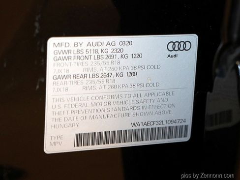 Used 2020 Audi Q3 2.0T Premium w/ Convenience Package image 37