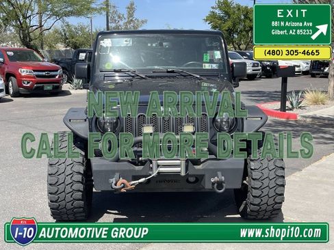 Used 2014 Jeep Wrangler Unlimited Rubicon w/ Dual Top Group AWD/4WD image 2