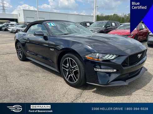 Certified 2021 Ford Mustang GT Premium w/ Equipment Group 401A RWD image 1