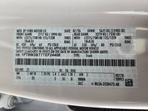 New 2026 Ford F350 XLT AWD/4WD image 25