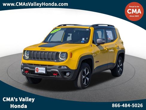 Used 2019 Jeep Renegade Trailhawk w/ LED Lighting Group AWD/4WD image 1
