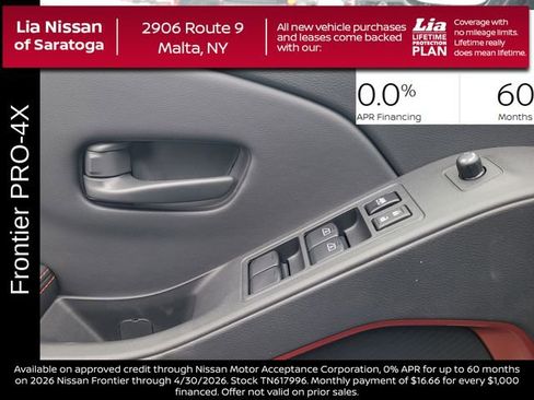 New 2026 Nissan Frontier PRO-4X w/ Pro Premium Package image 15