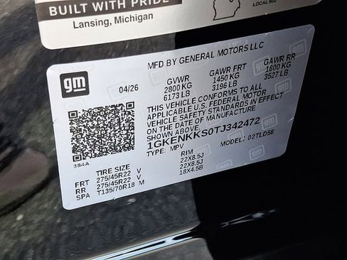 New 2026 GMC Acadia Elevation w/ Black Edition FWD image 15