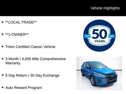 Used 2022 Nissan Kicks S w/ Interior Electronics Package FWD image 5