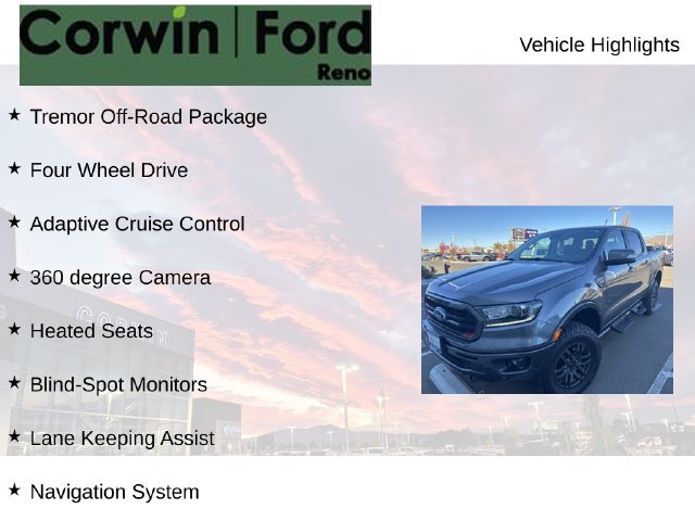 Used 2023 Ford Ranger Lariat w/ Tremor Off-Road Package AWD/4WD image 7