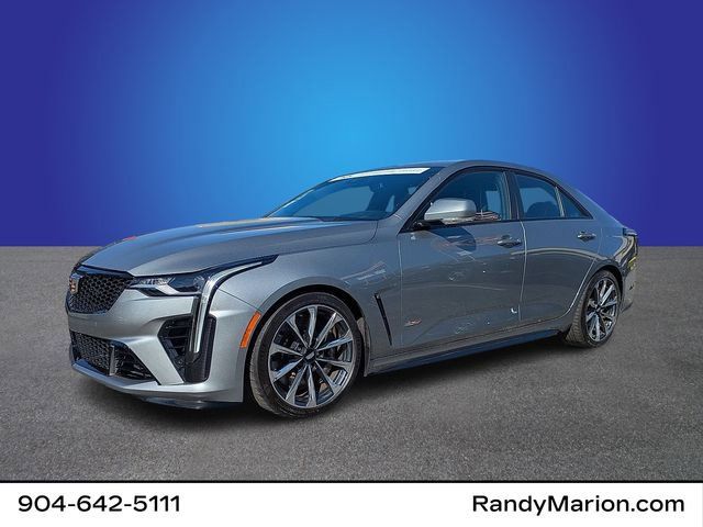 Certified 2023 Cadillac CT4 V Blackwing w/ Driver Assist Package RWD image 1