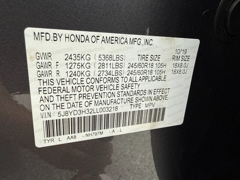 Used 2020 Acura MDX FWD image 53
