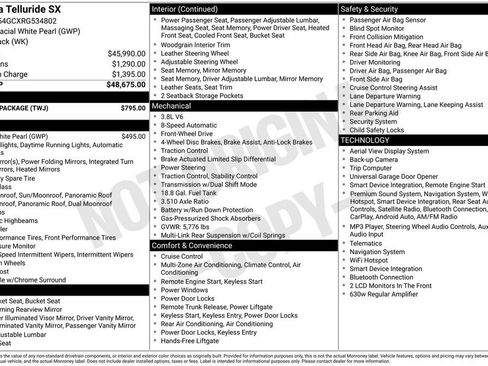 Used 2024 Kia Telluride SX w/ Towing Package FWD image 1