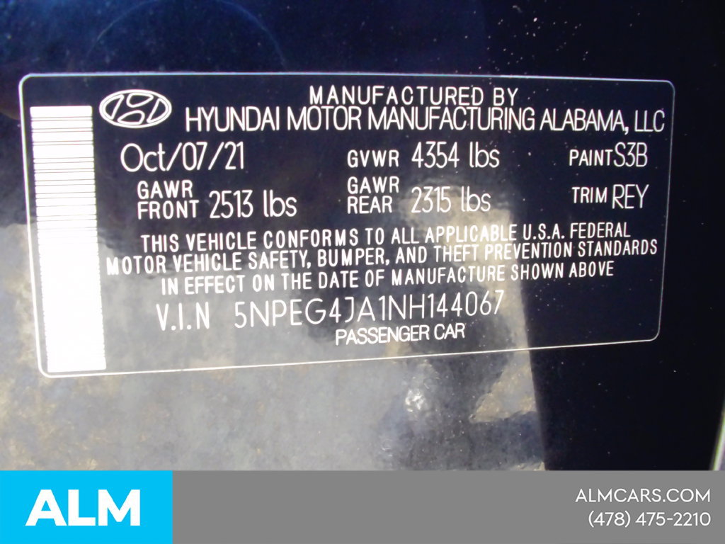 Used 2022 Hyundai Sonata SE FWD image 44