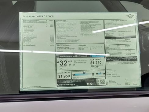 New 2026 MINI Cooper 2-Door Hardtop image 28