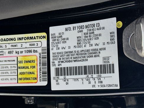 Used 2021 Ford Bronco Sport Big Bend w/ Big Bend Package AWD/4WD image 12