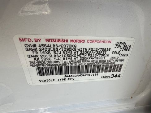 Used 2010 Mitsubishi Outlander ES FWD image 31
