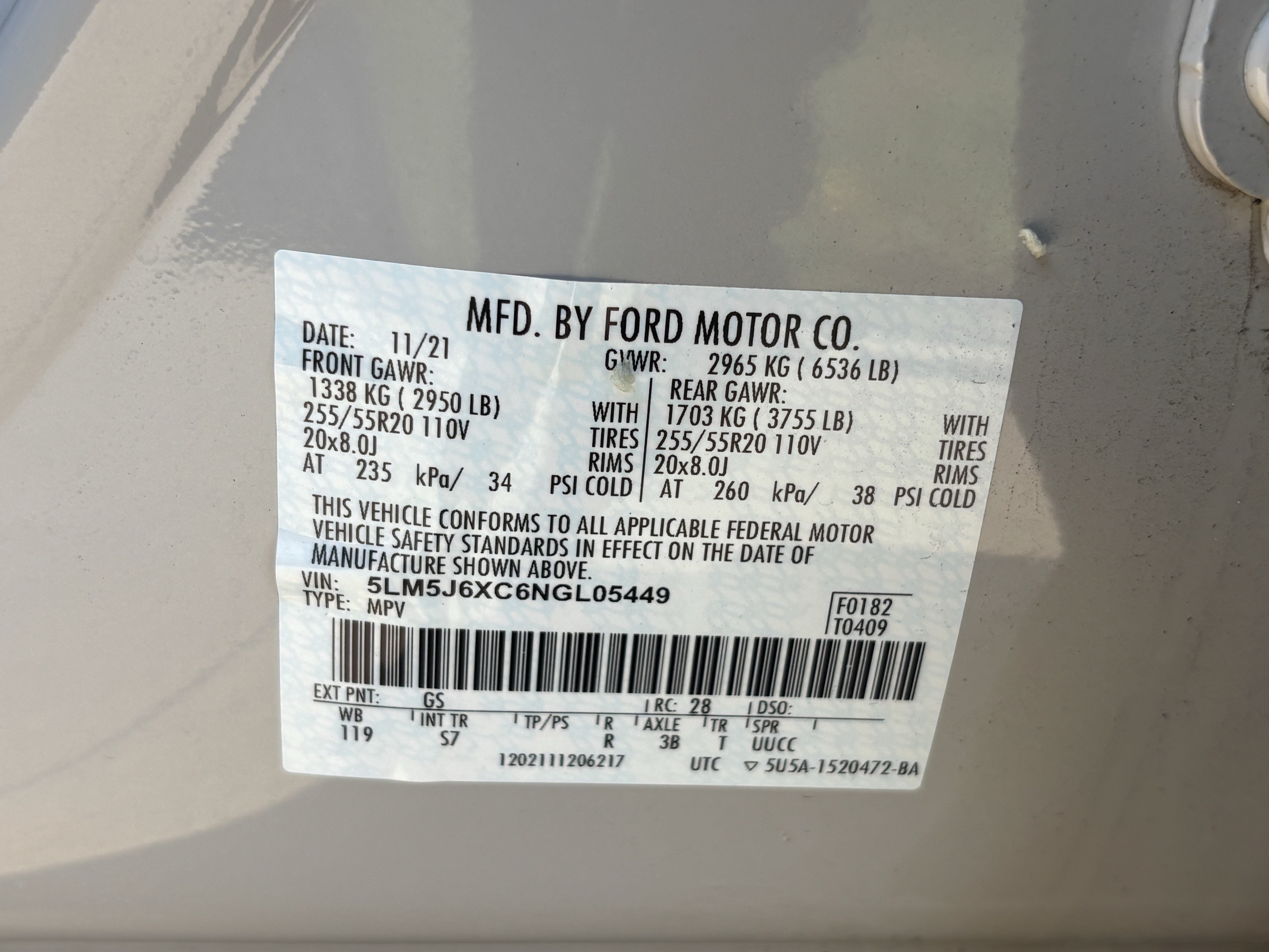Used 2022 Lincoln Aviator AWD w/ Premium Package image 37