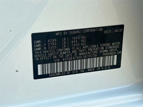 Used 2020 Subaru Impreza 2.0i Limited w/ Popular Package #1 image 30