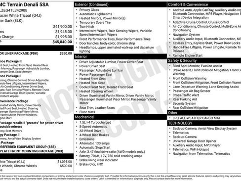 New 2026 GMC Terrain Denali w/ LPO, Floor Liner Package image 25