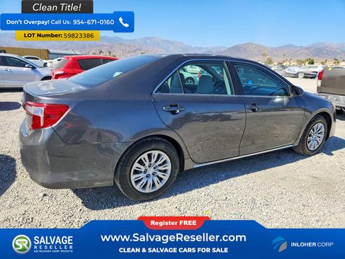 Used 2012 Toyota Camry LE FWD image 4