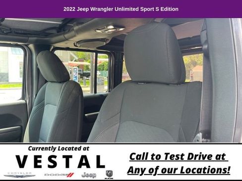 Used 2022 Jeep Wrangler Unlimited Sport image 12
