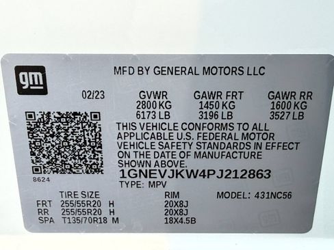 Used 2023 Chevrolet Traverse RS AWD/4WD image 29