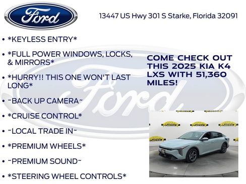 Used 2025 Kia K4 LXS image 10