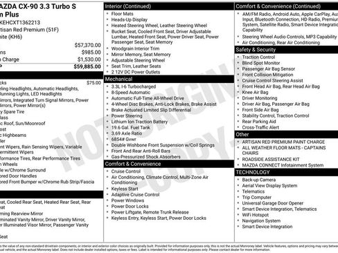 New 2026 MAZDA CX-90 3.3 Turbo S w/ Premium Plus image 6