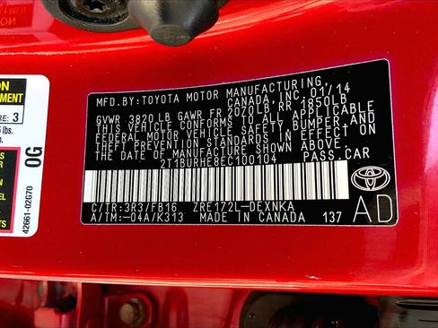 Used 2014 Toyota Corolla LE FWD image 27