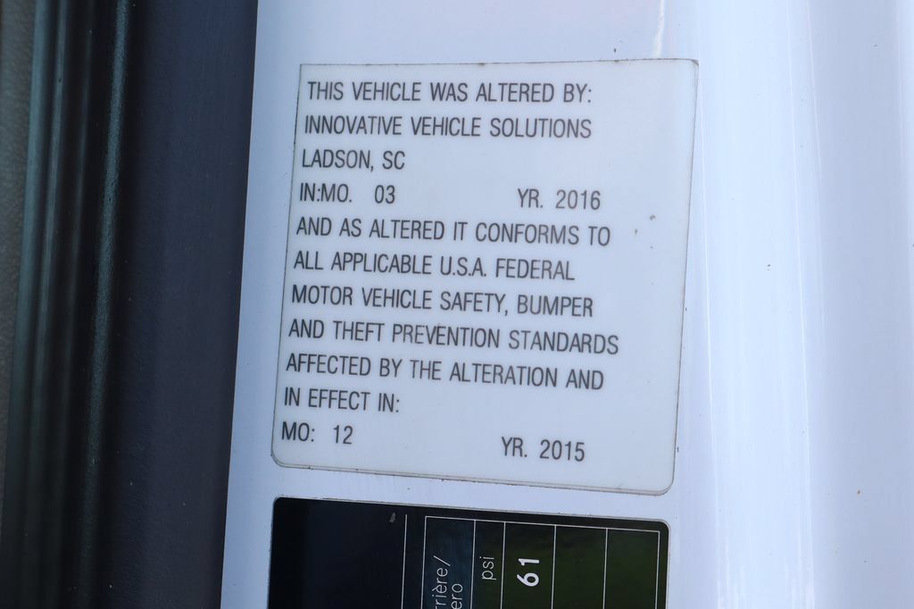 Used 2016 Freightliner Sprinter 3500 w/ High Idle Fixed Package RWD image 38