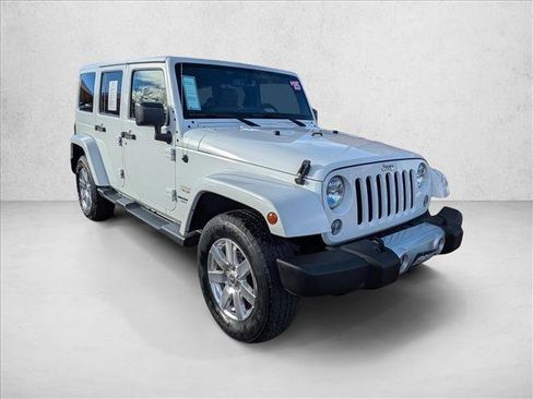 Used 2015 Jeep Wrangler Unlimited Sahara w/ Max Tow Package image 3