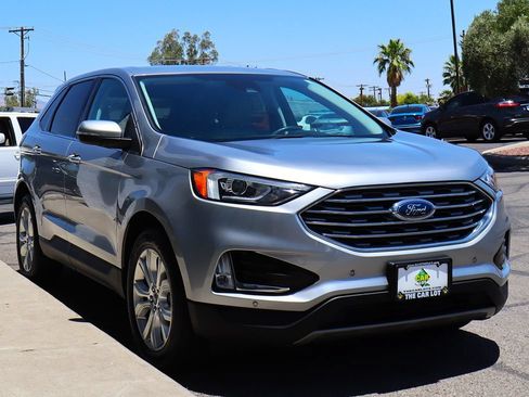 Used 2021 Ford Edge Titanium w/ Cargo Accessory Package FWD image 14