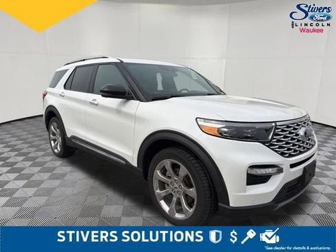 Used 2020 Ford Explorer Platinum w/ Premium Technology Package AWD/4WD image 3