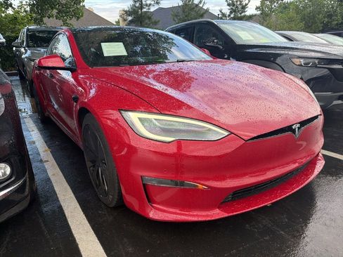 Used 2021 Tesla Model S Plaid AWD/4WD image 3