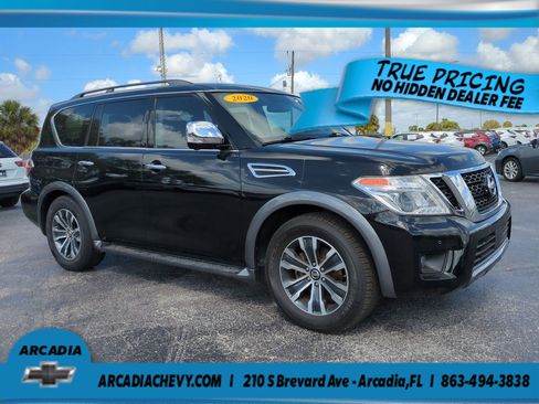 Used 2020 Nissan Armada SL w/ Premium Package RWD image 2