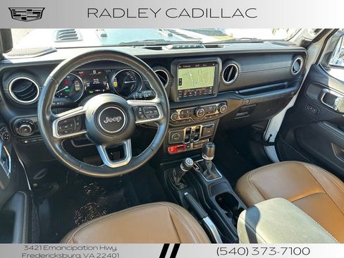 Used 2021 Jeep Wrangler Unlimited Rubicon 4xe w/ Steel Bumper Group image 14