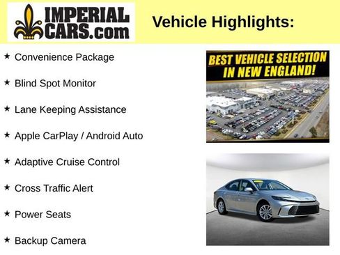Used 2025 Toyota Camry LE w/ Convenience Package FWD image 7