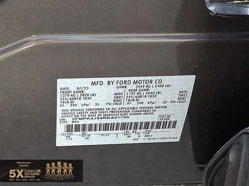 Used 2024 Ford Edge SEL AWD/4WD image 34