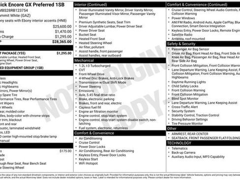 Used 2024 Buick Encore GX Preferred w/ Comfort Package image 6